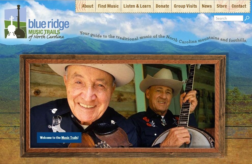 Blue Ridge Music Trails of North Carolina Blue Ridge National